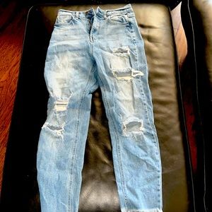 Cello size 3 distressed jeans